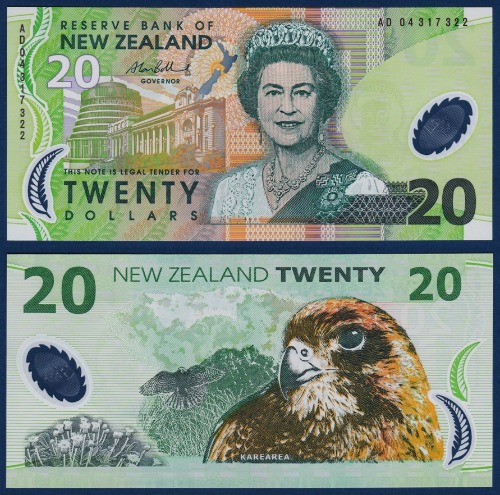 뉴질랜드 2004년 20달러 - 미사용
