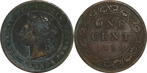 캐나다 1896년 1 센트