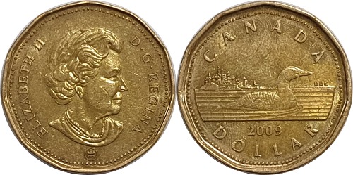 캐나다 2009년 1 달러