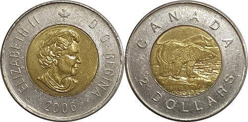 캐나다 2006년 2 달러