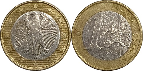 독일 2004년(D) 1 유로