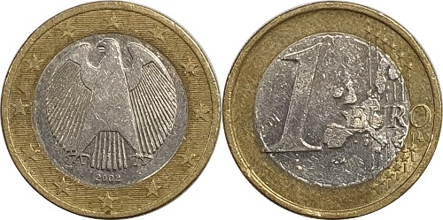 독일 2002년(A) 1 유로