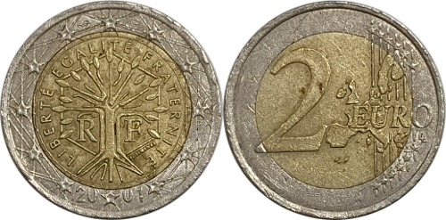 프랑스 2001년 2 유로
