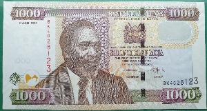 케냐 2005년 1000실링 -미사용