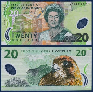 뉴질랜드 2004년 20달러 - 미사용