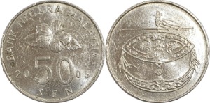 말레이시아 2005년 50 센