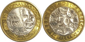 오스트리아 2000년 50 실링(기념주화) - 미사용