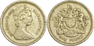 영국 1983년 1 파운드