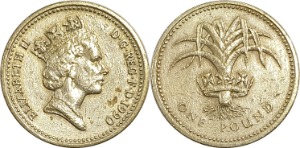 영국 1990년 1 파운드