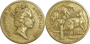 호주 1985년 1 달러