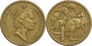 호주 1994년 1 달러