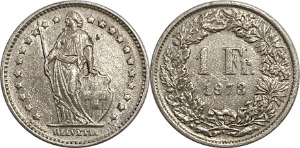 스위스 1973년 1 프랑