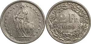 스위스 1979년 2 프랑