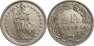 스위스 1975년 2 프랑