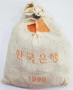 한국은행 1990년 1원 소관봉(500개) - 미개봉