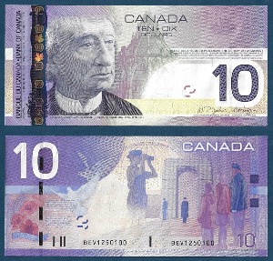 캐나다 2005년 10 달러 - 미사용