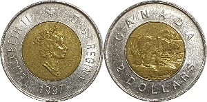 캐나다 1997년 2 달러