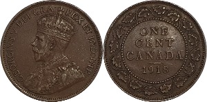 캐나다 1918년 1 센트