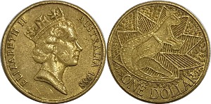 호주 1988년 1 달러(호주 200주년 기념)