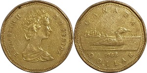 캐나다 1988년 1 달러