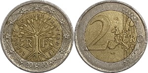 프랑스 2000년 2 유로