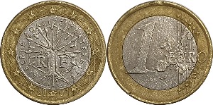 프랑스 2001년 1 유로