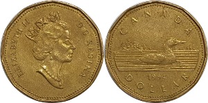 캐나다 1994년 1 달러