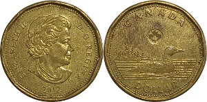 캐나다 2012년 1 달러