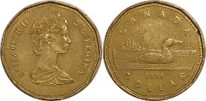 캐나다 1989년 1 달러