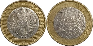 독일 2004년(D) 1 유로