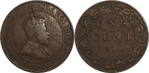 캐나다 1910년 1 센트