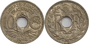 프랑스 1918년 10 Centimes