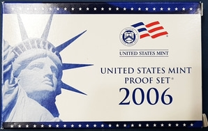 미국 2006년 주성립 50주년 쿼터+현행주화 프루프민트 10종세트 - 미사용