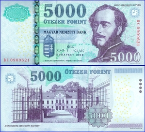 헝가리 2010년 5000포린트