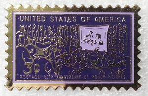 미국 우표도안 뺏지