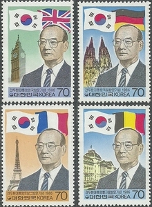 단편 - 1986년 전두환 대통령 구주 4개국 방문 4종