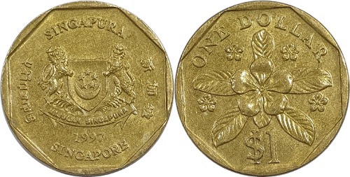 싱가포르 1997년 1달러