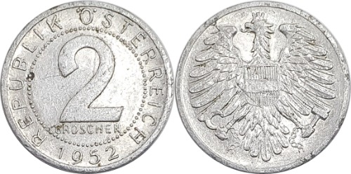 오스트리아 1952년 2 그로센