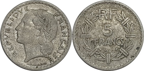 프랑스 1946년 5 프랑