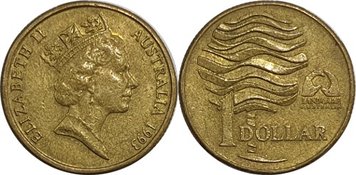 호주 1993년 1 달러(기념주화)
