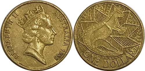호주 1988년 1 달러(호주 200주년 기념)