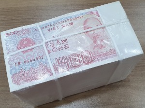 베트남 1988년 500 동 1,000매 대관봉 - 미사용