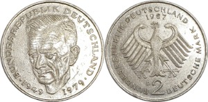 독일 1987년(D) 2 마르크