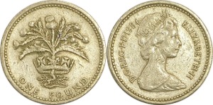 영국 1984년 1 파운드