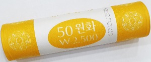 한국은행 2004년 50원 롤 - 미사용