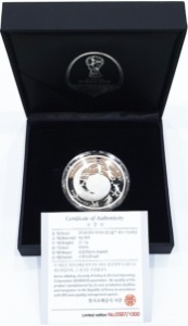 조폐공사메달 - 2018년 러시아월드컵 프루프 은메달(미사용)