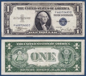 미국 1935년(C) 1 달러 - 미품(+)