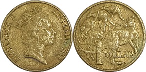 호주 1995년 1 달러