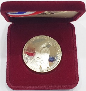 미국 1984년 1 달러 프루프 은화(LA올림픽 기념) - 미사용(B급)