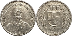 스위스 1979년 5 프랑
